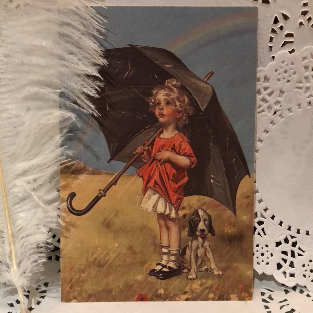 Vintage image Postcard